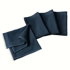 Thyme & Table 4-Piece Set Bar Mop Towels, Navy