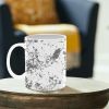 BrewNoir Coffee Mug Art and Design by HadiArts