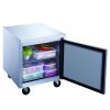 Dukers Single Door Commercial Undercounter Workbench Refrigerator made by stainless steel