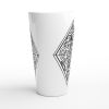 Ornate Lozenge coffee Mugs Art and Design by Hadiarts