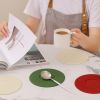 Non-slip Silicone Dining Table Placemat Kitchen Accessories Mat Cup Bar Drink Coffee Mug Pads, Heat Insulation Coasters