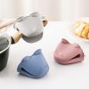 1pc Oven Mitts, Food Grade High Temperature Resistant Silicone Hand Clip, Baking Gloves, Oven Gloves, Silicone Hippopotamus Heat Insulated Hand Clip